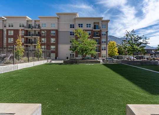 Lawn area at 200 City View, Provo, UT