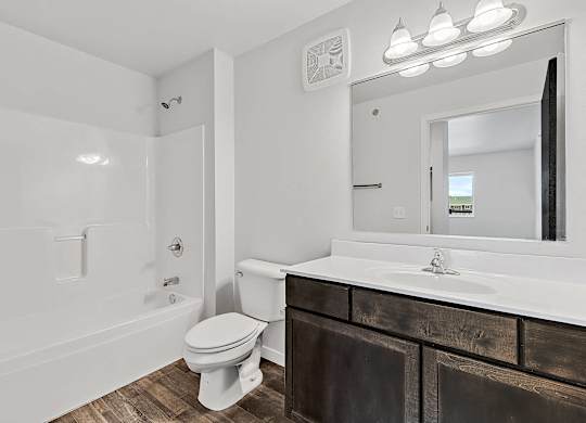 Bathroom at Red Rock Apartments, South Dakota 57702