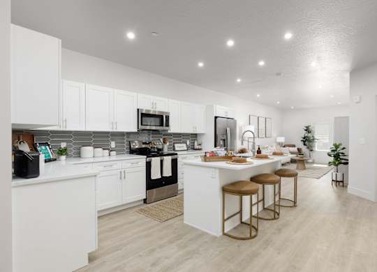 Bright Kitchen at The Vue At Desert Color, St. George, Utah
