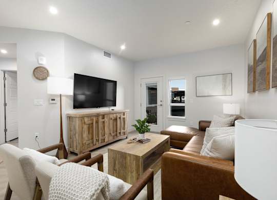 Modern Living Area at The Vue At Desert Color, St. George, Utah