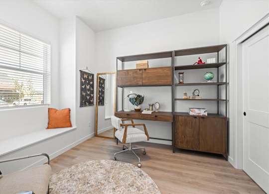 Work Desk at Alante Homes at Spring Run, Idaho, 83607