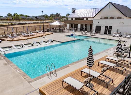 Relaxing Pool With Sundecks at Alante Homes at Spring Run, Caldwell, 83607