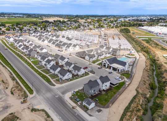 Aerial View Of Property at Alante Homes at Spring Run, Caldwell