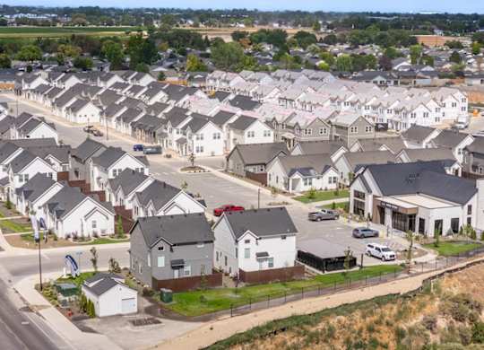 Property Aerial View at Alante Homes at Spring Run, Idaho