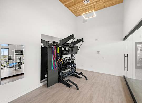 Gym at Alante Homes at Spring Run, Caldwell, Idaho