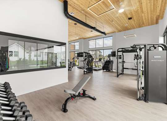 Fitness Center at Alante Homes at Spring Run, Caldwell