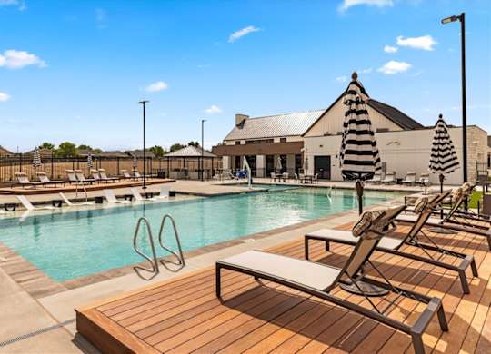 Pool With Sundecks at Alante Homes at Spring Run, Idaho, 83607