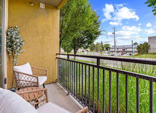 Balcony And Patio at Siena Villas Apartments, Orem, UT