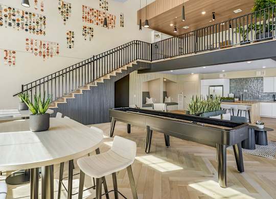 Modern Dining Room at Solhavn Apartments, Utah