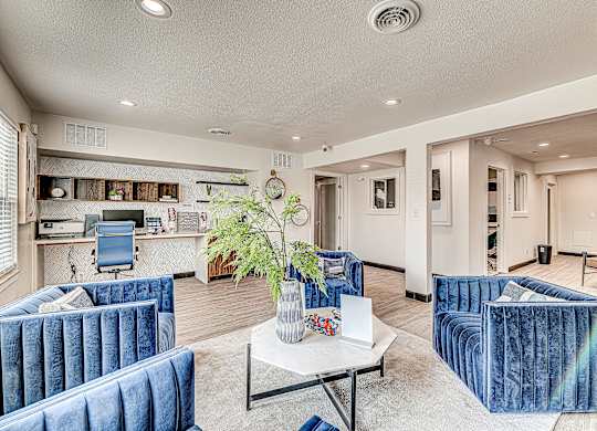 Modern Clubhouse at Avia Lofts at Founders Road, Indianapolis, IN, 46268