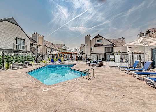 Pool View at Avia Lofts at Founders Road, Indianapolis