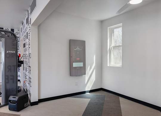 Indoor Gym at Avia Apartments on College Blvd (Overland Park), Overland Park, 66210