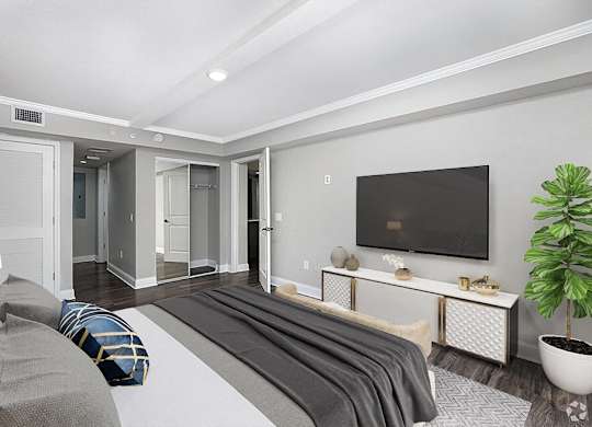 Bedroom at Avia Apartments at Reedy Creek, Kissimmee, FL, 34747