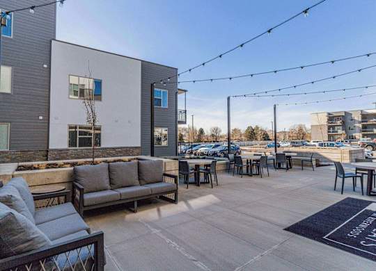 Courtyard at The Flats at Riverwoods, Provo, Utah