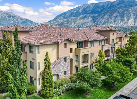 an aerial view at Siena Villas Apartments, Orem, UT