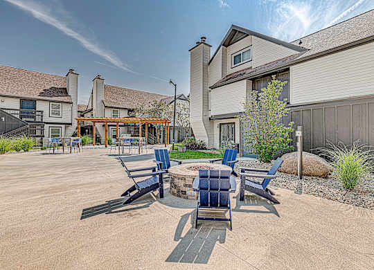 Private Outdoor Space at Avia Lofts at Founders Road, Indianapolis, IN