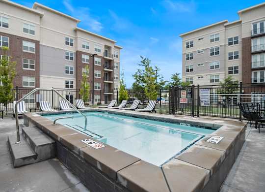 Clear pool at 200 City View, Provo, Utah