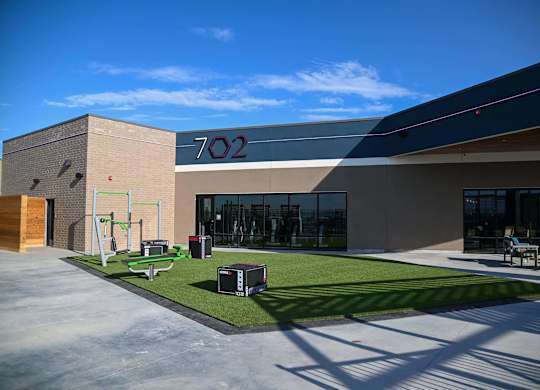 outside gym at SevenO2 Main Apartments, Salt Lake City, Utah