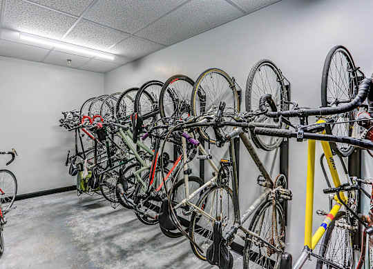 Main bike at SevenO2 Main Apartments, Utah