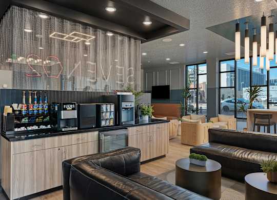 Coffee Shop at SevenO2 Main Apartments, Salt Lake City, UT, 84101