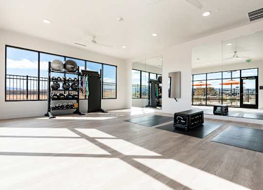 Fitness Area at The Vue At Desert Color, St. George, Utah