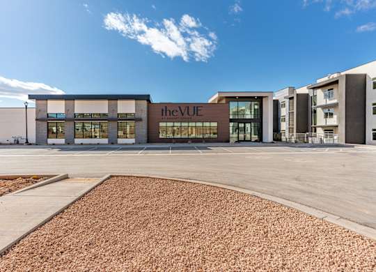 Gravel Area in front of the building at The Vue At Desert Color, Utah, 84790