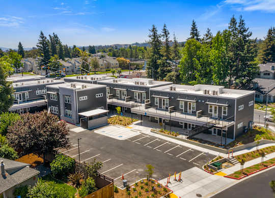 Aerial Community View at Edgeway Plaza, Rohnert Park, 94928