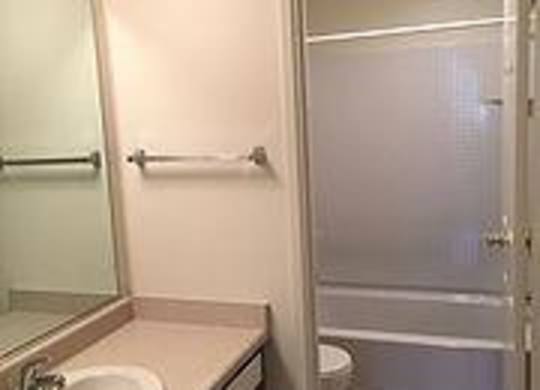 bathroom at Redwood Landing Apartments, Novato, CA
