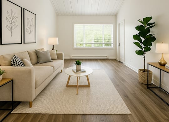 Spacious Living Area at Hamilton Woods, California, 94949