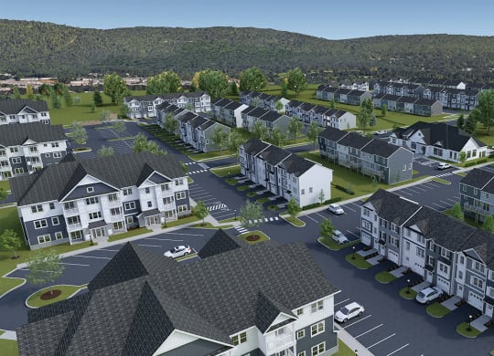 overview of terraces at maplewood