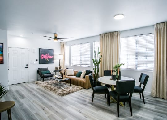 The Presley at Whitney Ranch Model Living Room