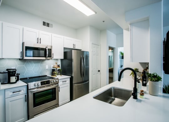 The Presley at Whitney Ranch Model Kitchen