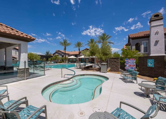 the swimming pool at our apartments in napa