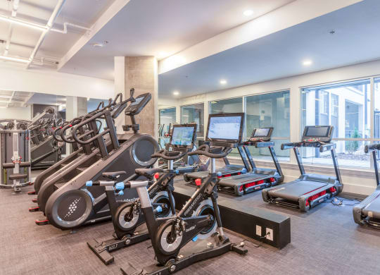 Elliston 23 apartments in Nashville Tennessee photo of state of the art fitness center