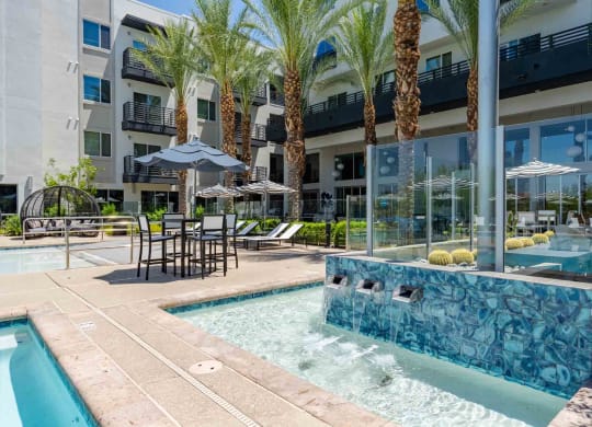 take a dip in our resort style pool