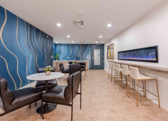 our apartments showcase a beautiful lobby