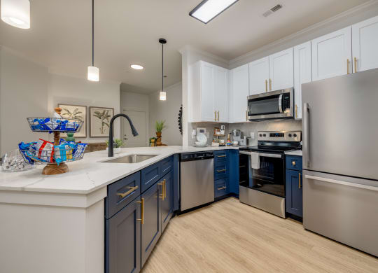 The Banks at Rivergate Model Two Bedroom Kitchen