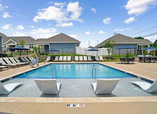 Pool With Sundecks at Zora University, Charlotte, NC, 28213