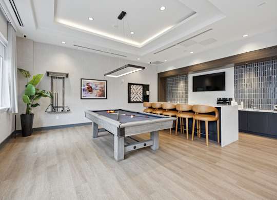 Clubhouse Game Room at Heritage Court, New Jersey, 08628