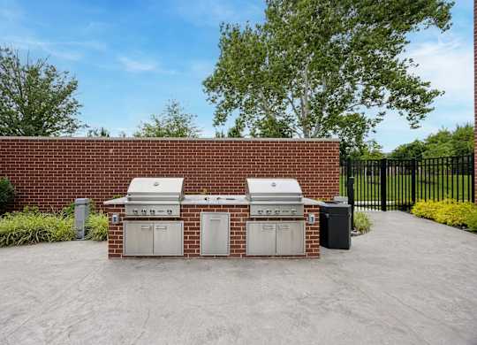 Outdoor Kitchen at Heritage Court, Ewing, NJ, 08628