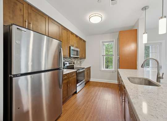 Kitchen with Sink at Heritage Court, Ewing, NJ