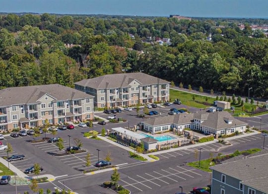 Aerial View at Heritage Court, Ewing, 08628