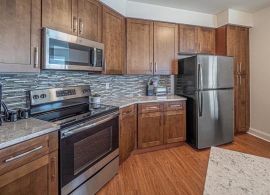 Fully Equipped Kitchen at Heritage Court, Ewing, NJ, 08628