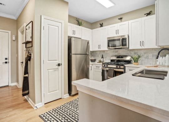 Fully Equipped Kitchen at Harper's Crossing, Langhorne, Pennsylvania
