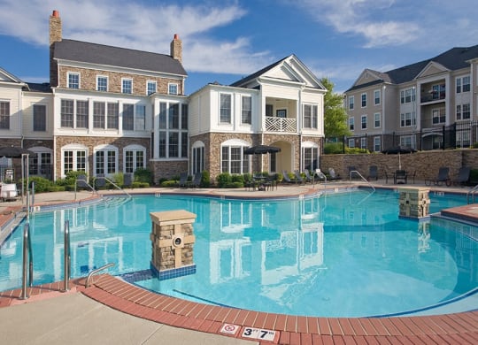 take a dip in our resort style pool  at Harper's Crossing, Langhorne, Pennsylvania