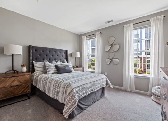 Comfortable Bedroom at Harper's Crossing, Langhorne, Pennsylvania