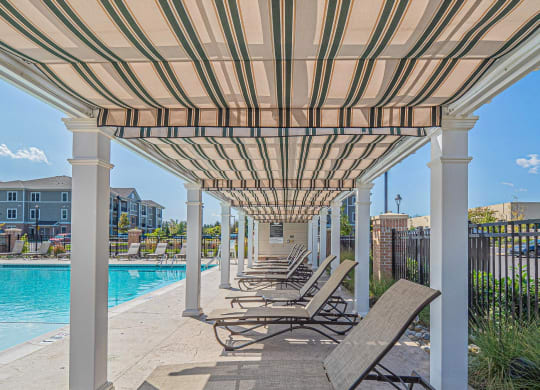 Pool Lounge Chairs at Heritage Court, New Jersey, 08628