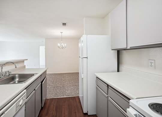 Our 2- and 3-bedroom affordable homes feature thoughtfully-designed kitchen spaces.