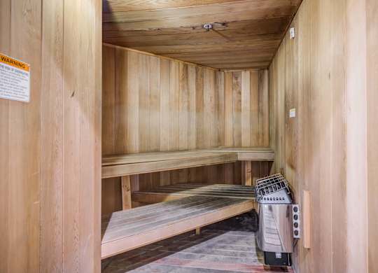 Tresa at Arrowhead Apartments Indoor Wood Panel Steam Room