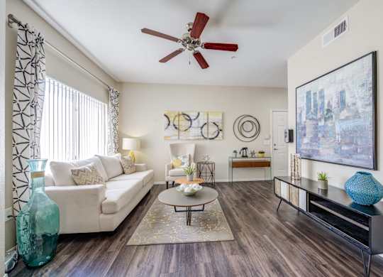 Tresa at Arrowhead Apartments Model Living Room